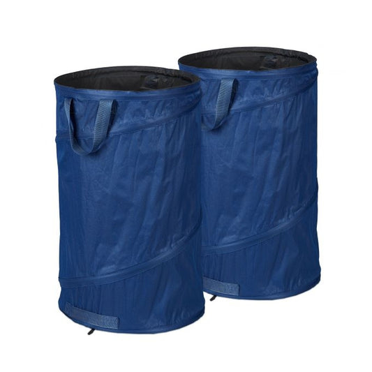 2 pcs. garden sacks 120-litre blue