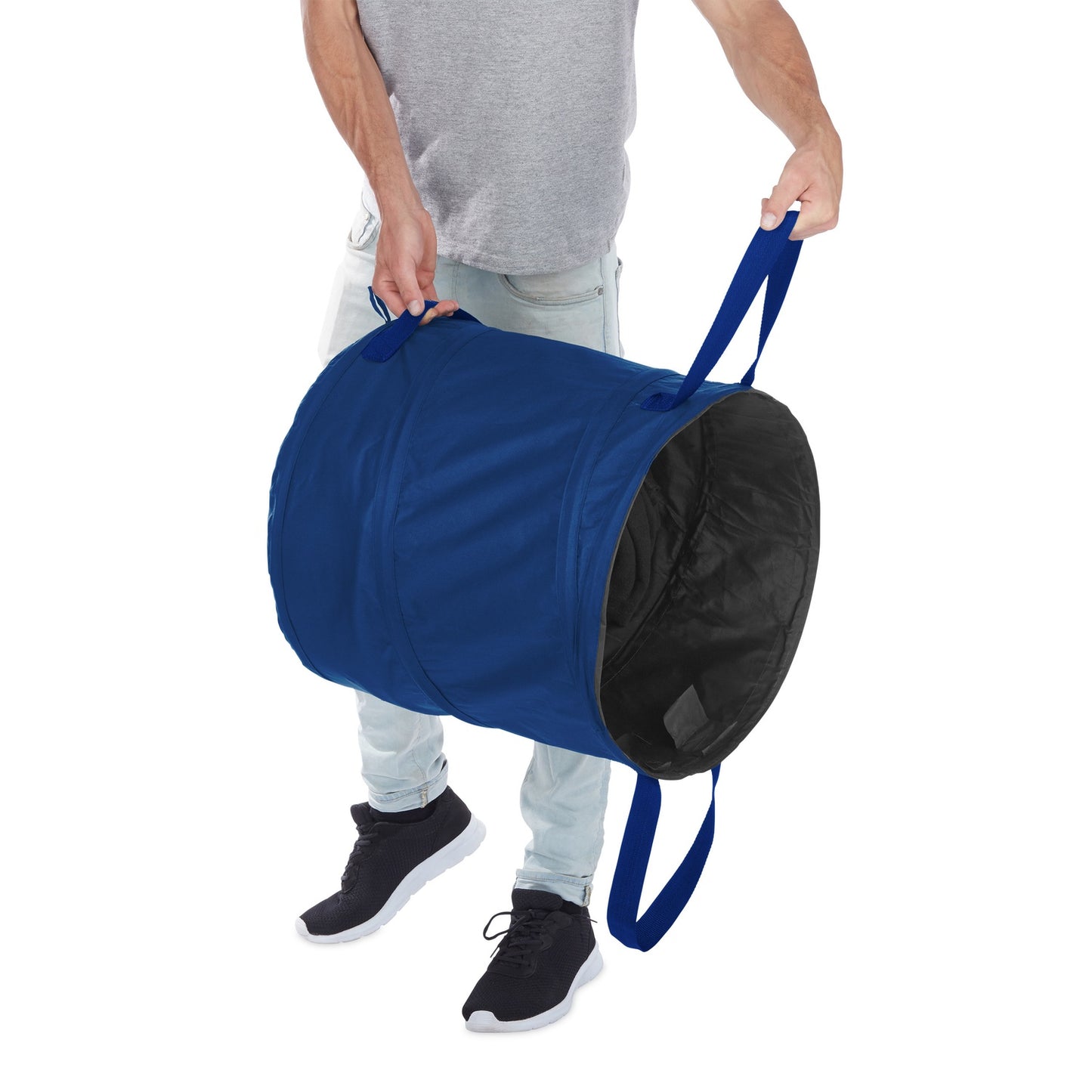 2 pcs. garden sacks 120-litre blue