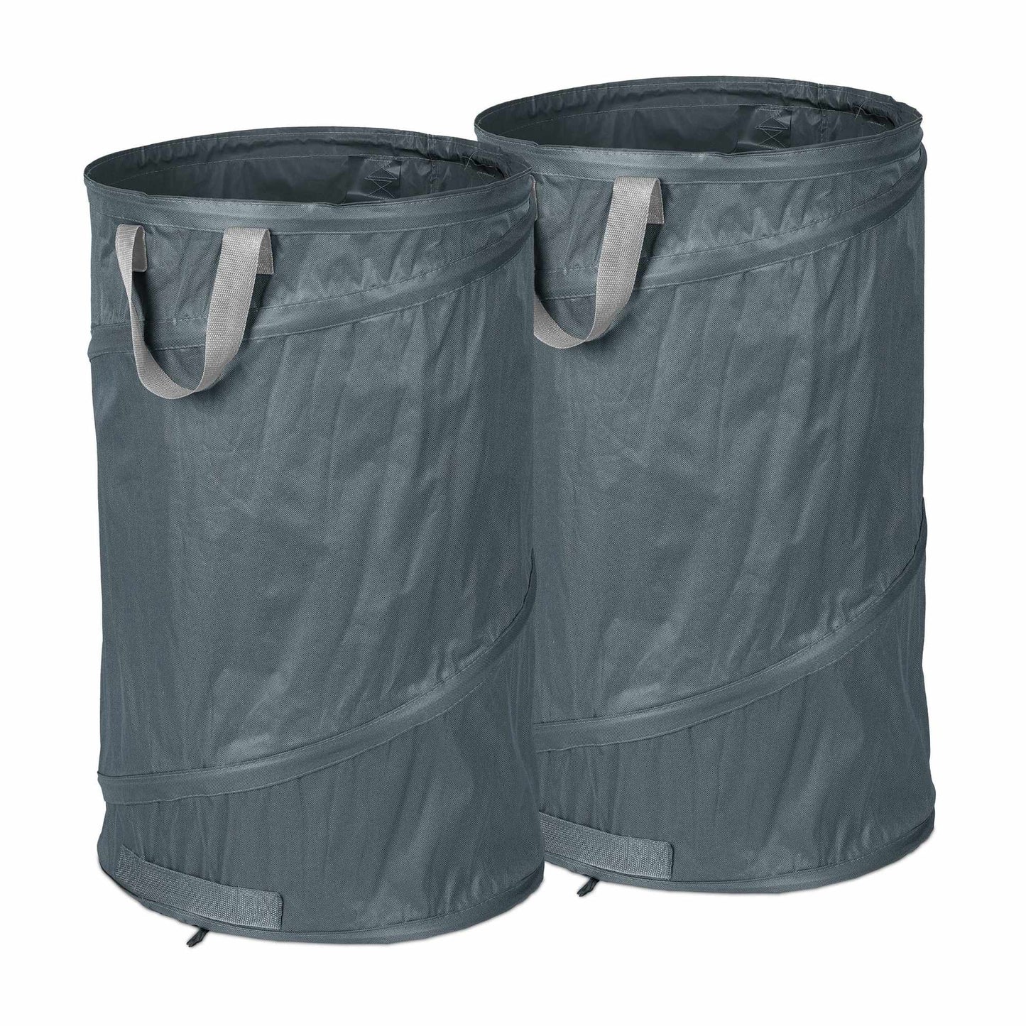 2 pcs. garden sacks 120-litre grey
