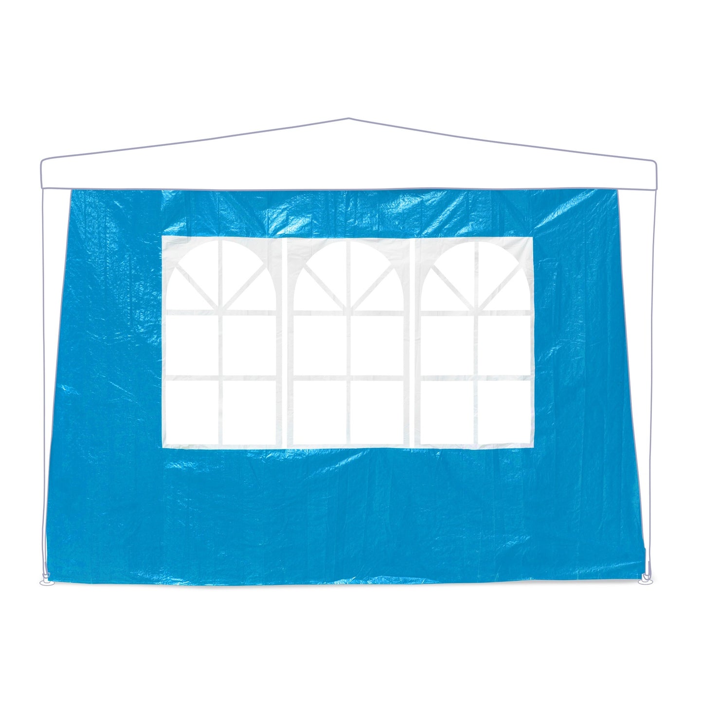 2 pcs. side walls for party tents
