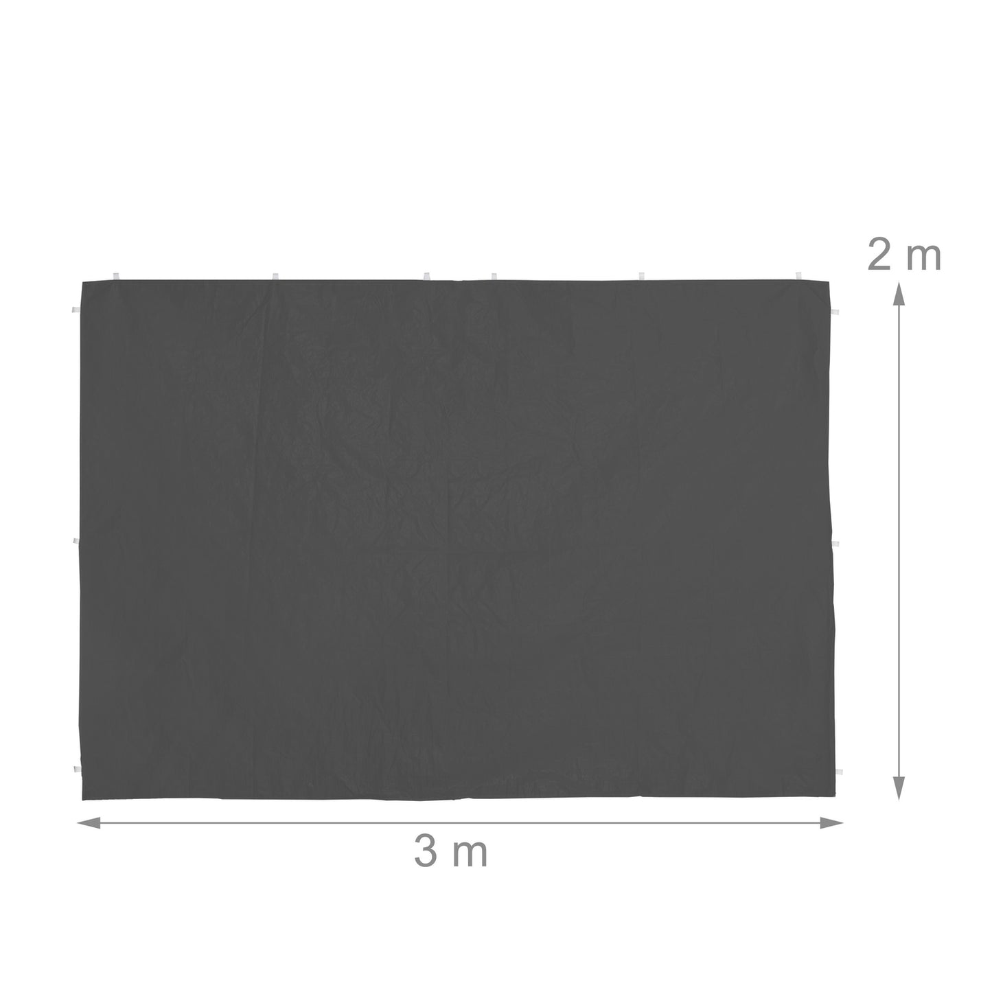 2 pcs. side walls for party tents