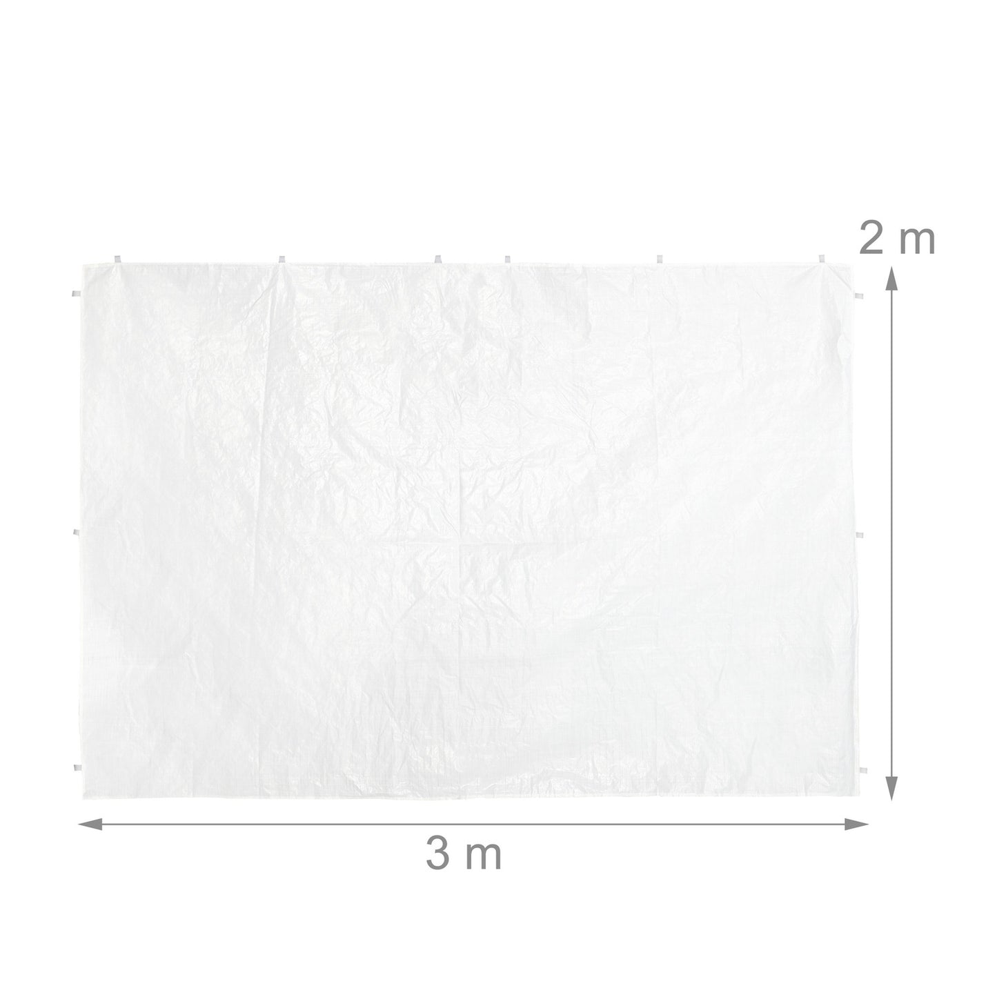 2 pcs. side walls for party tents