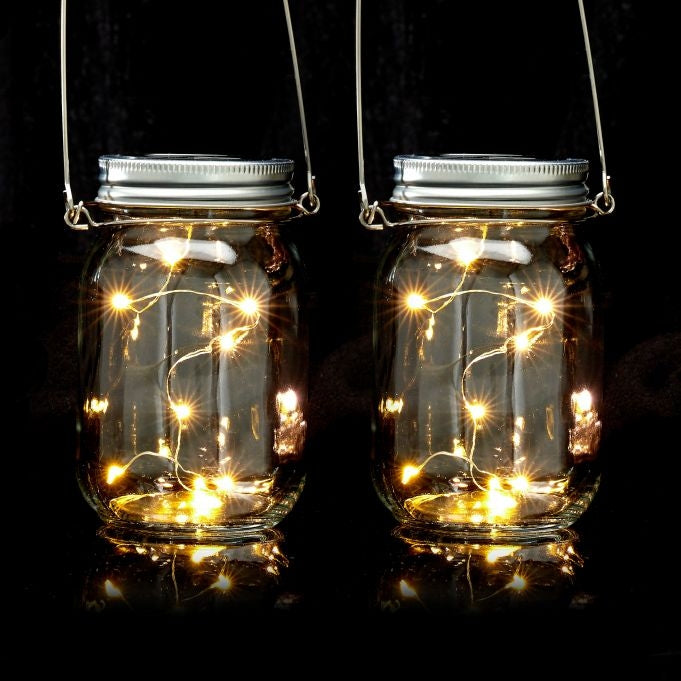 2 pcs. solar lanterns with LED