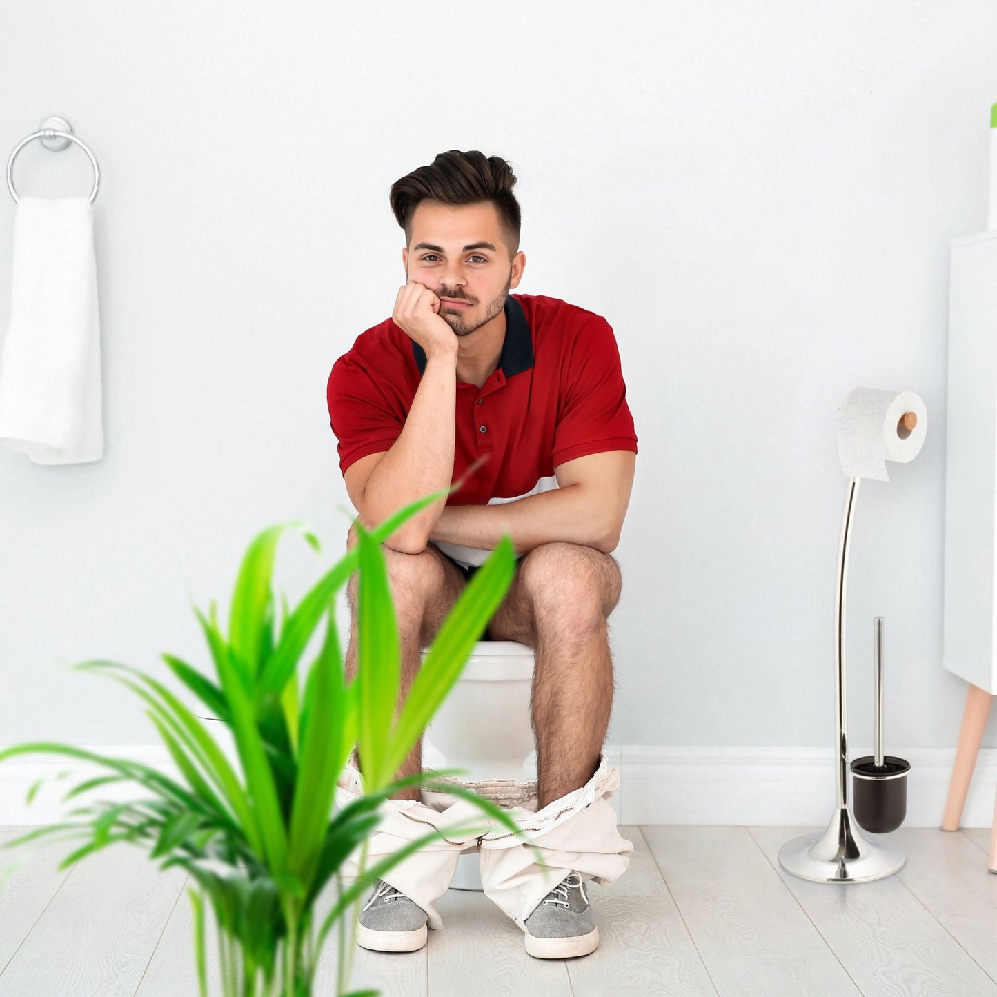 2 pcs. toilet brushes