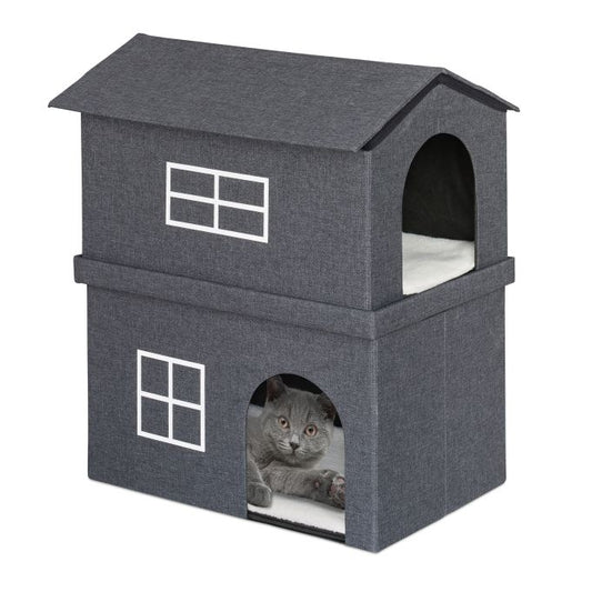2 storey cat house for indoors
