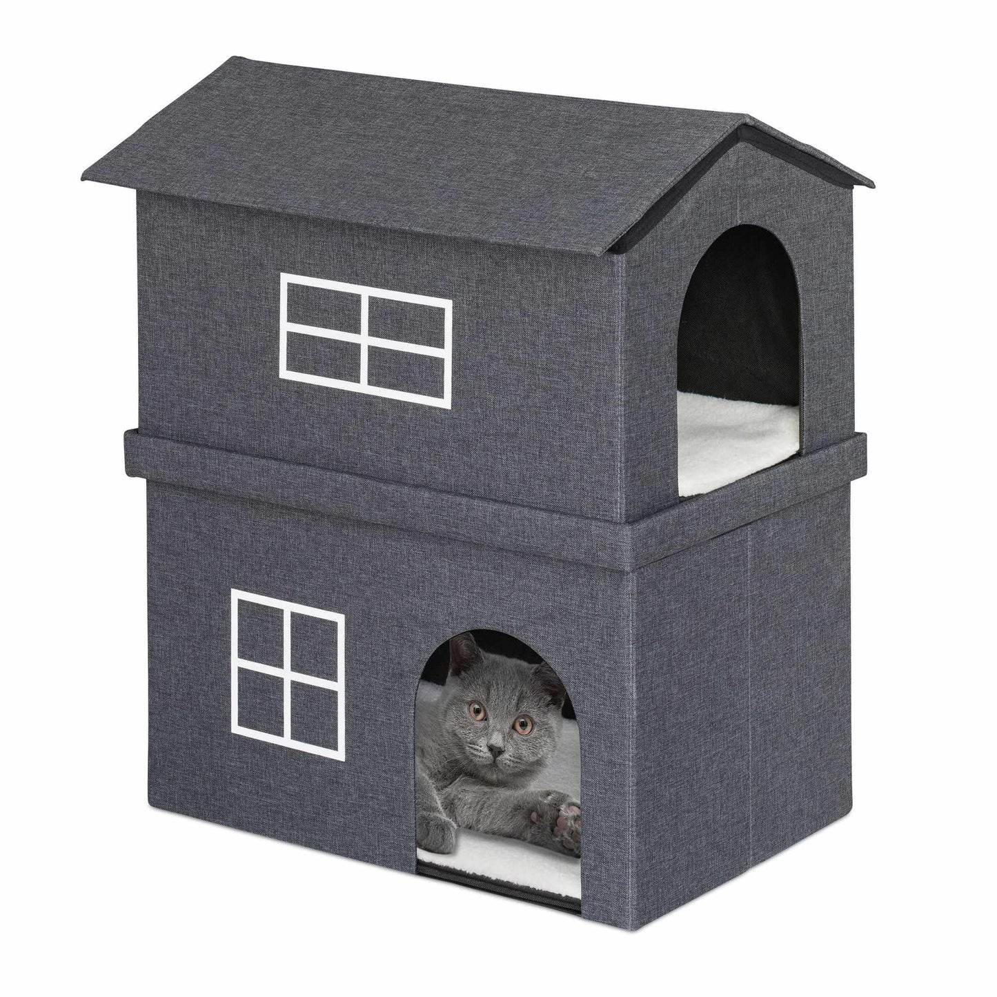 2 storey cat house for indoors
