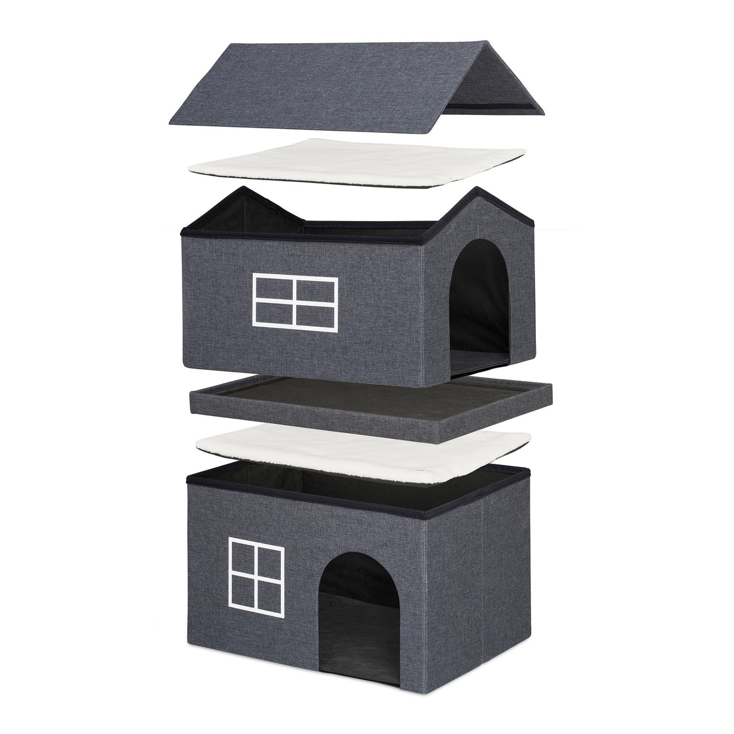 2 storey cat house for indoors