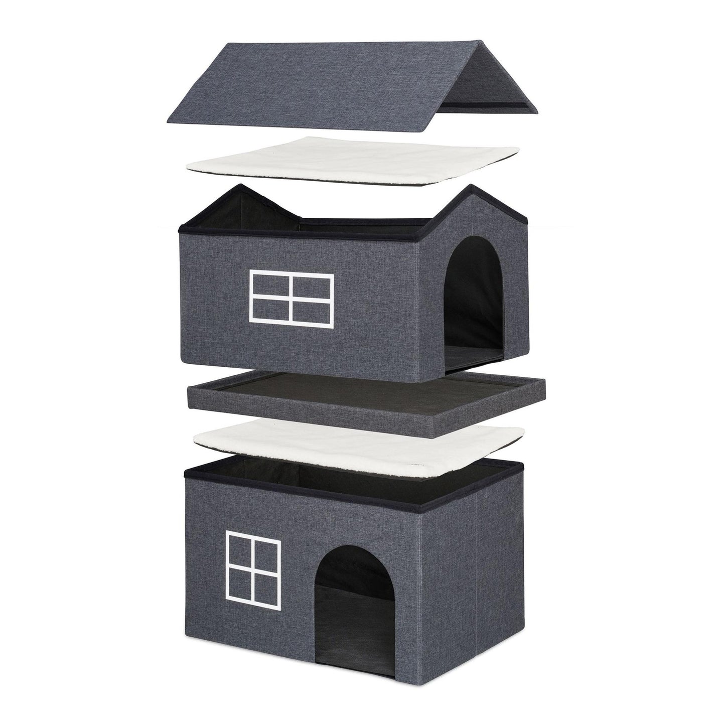 2 storey cat house for indoors