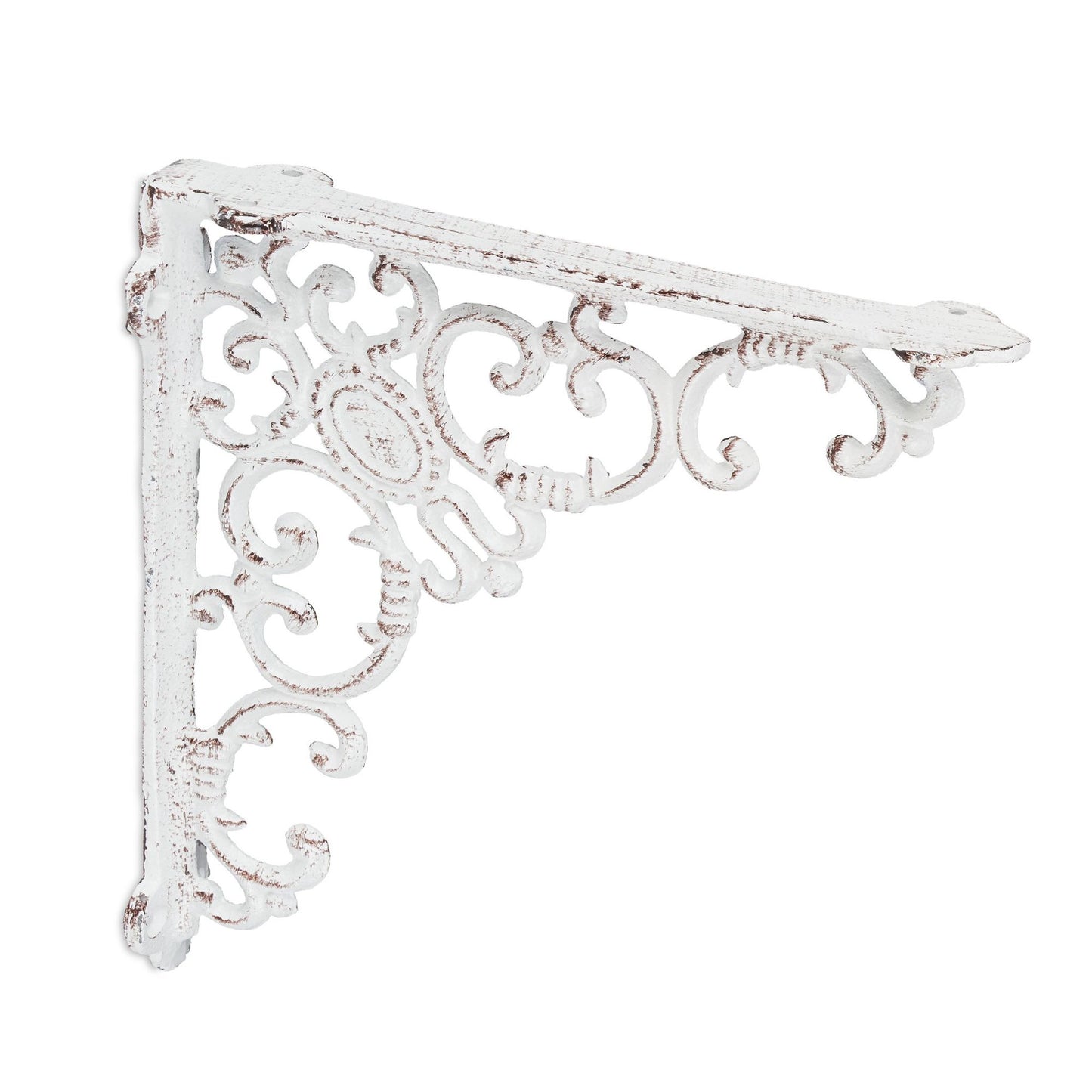 2x shelf bracket forged in cast iron