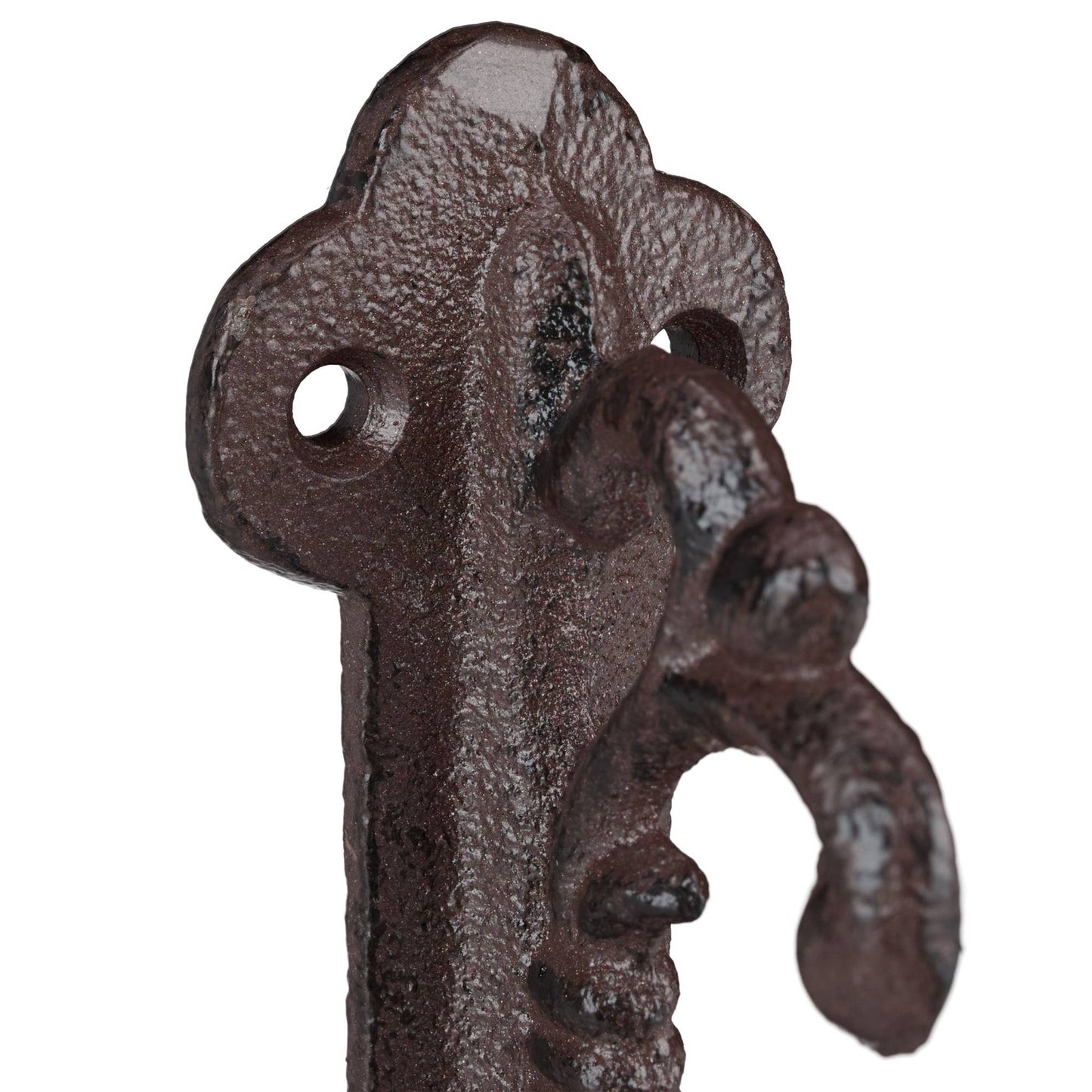 2x shelf bracket forged in cast iron