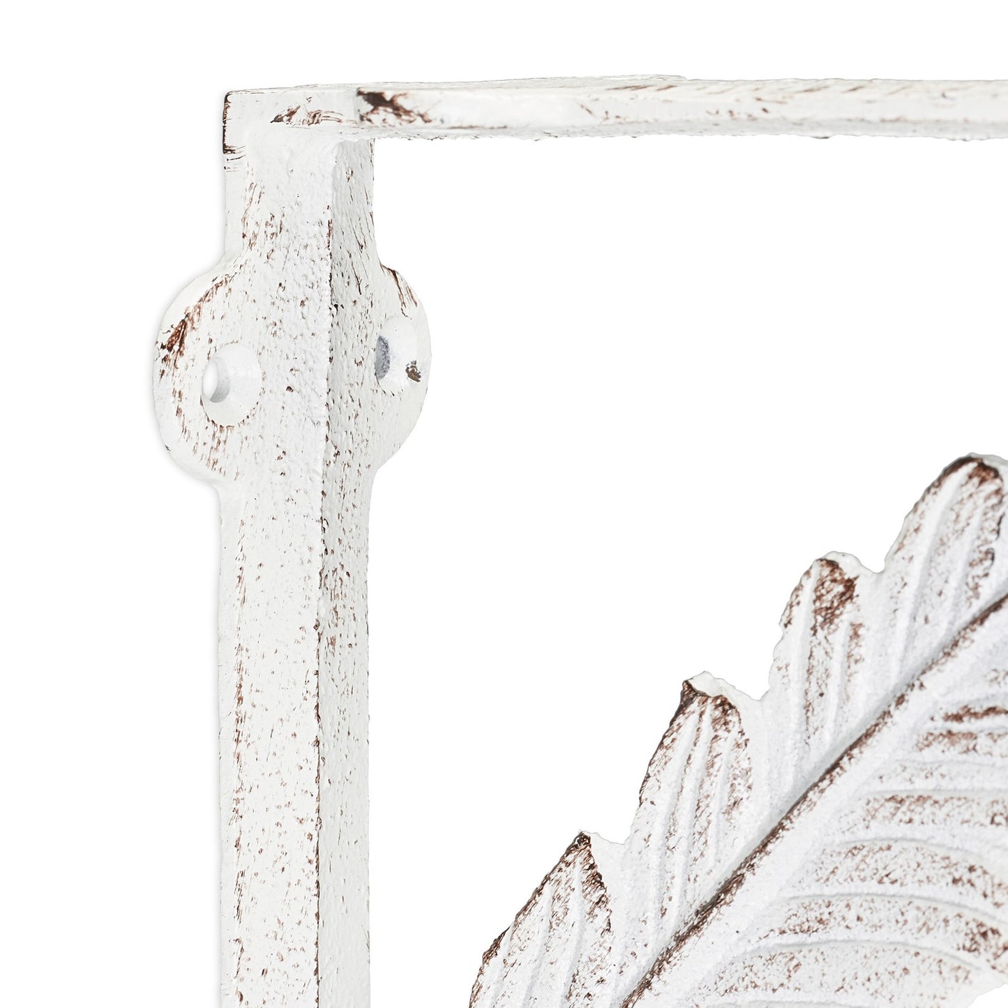 2x shelf bracket in cast iron with spring
