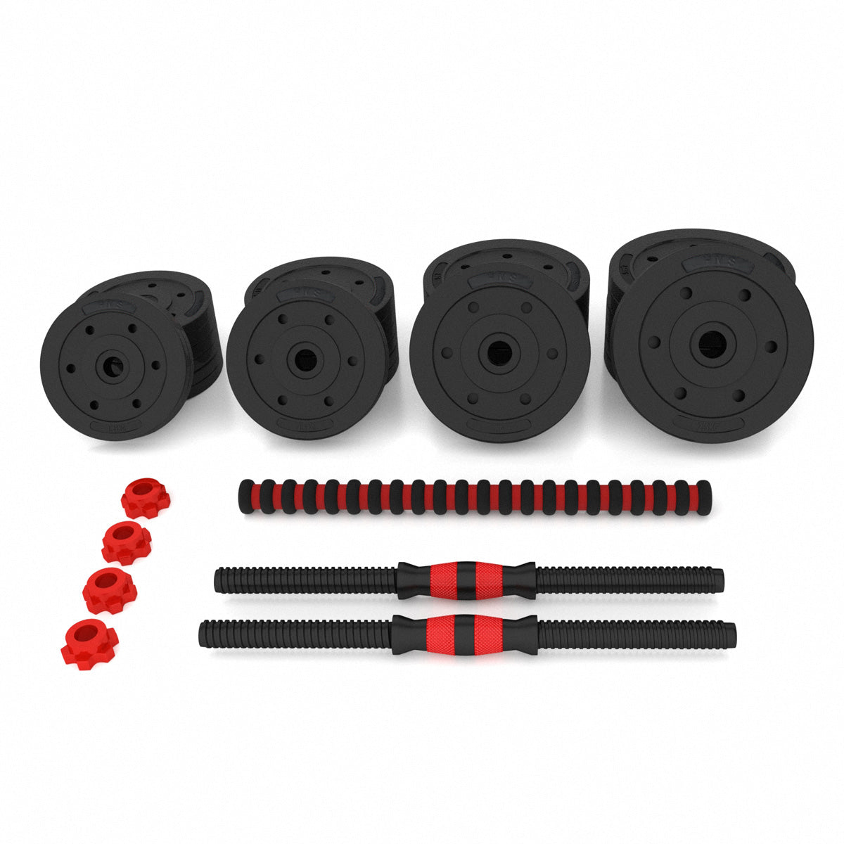 30 kg Adjustable Barbell and Dumbbell Set
