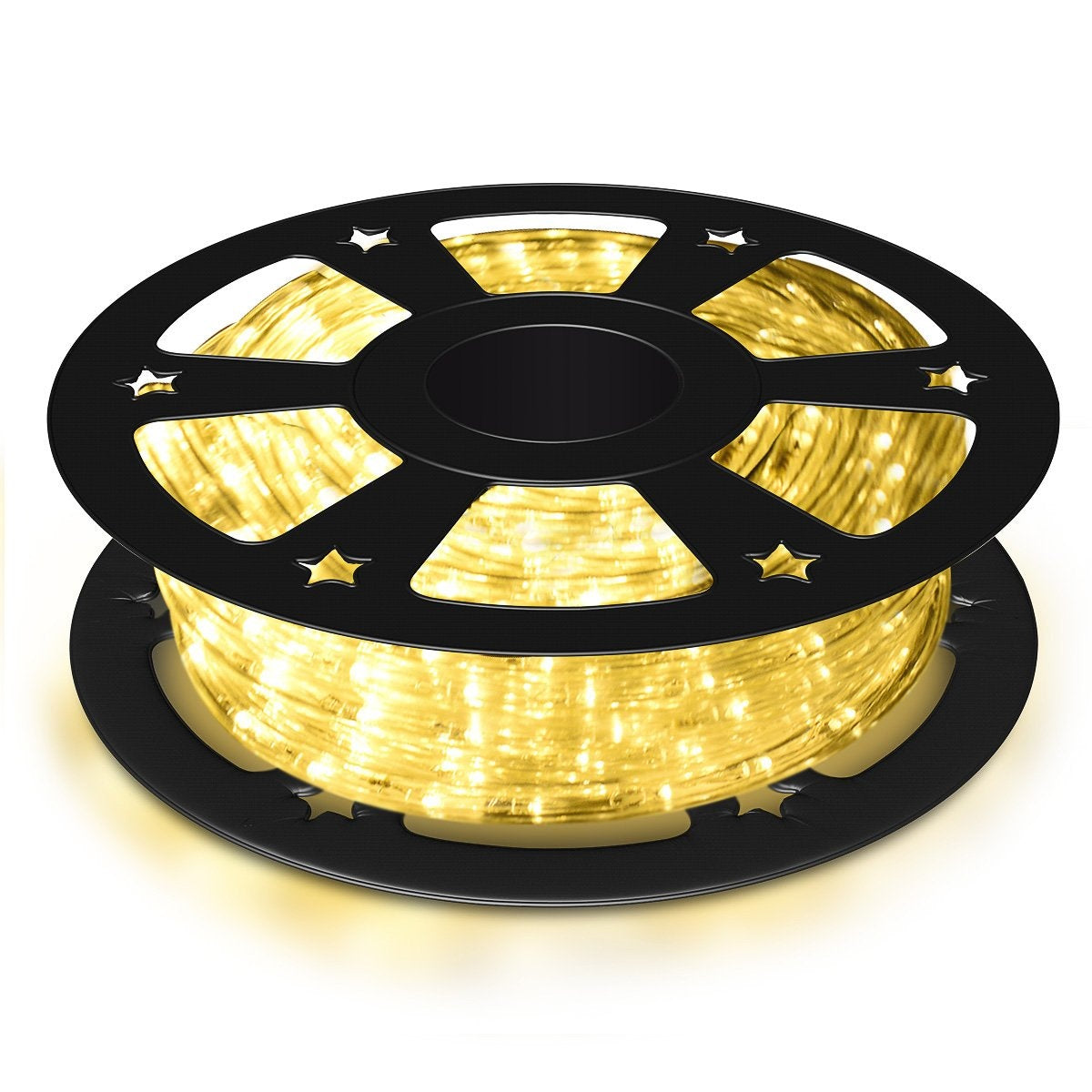 30 m rope lights, fairy lights with 1080 LEDs, Christmas decoration, 100 inches, warm white
