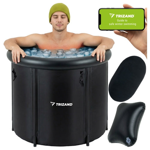 320L Foldable Ice Bath Tub with Accessories