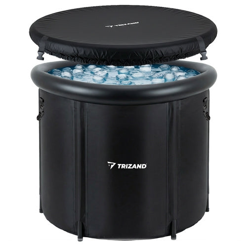 320L Foldable Ice Bath Tub with Accessories