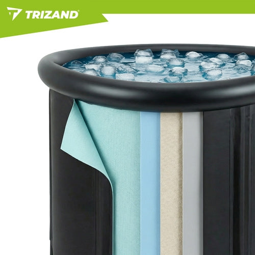 320L Foldable Ice Bath Tub with Accessories