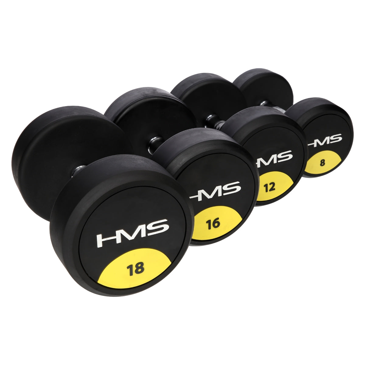 32.5 kg Rubber Dumbbell – Home Gym Equipment
