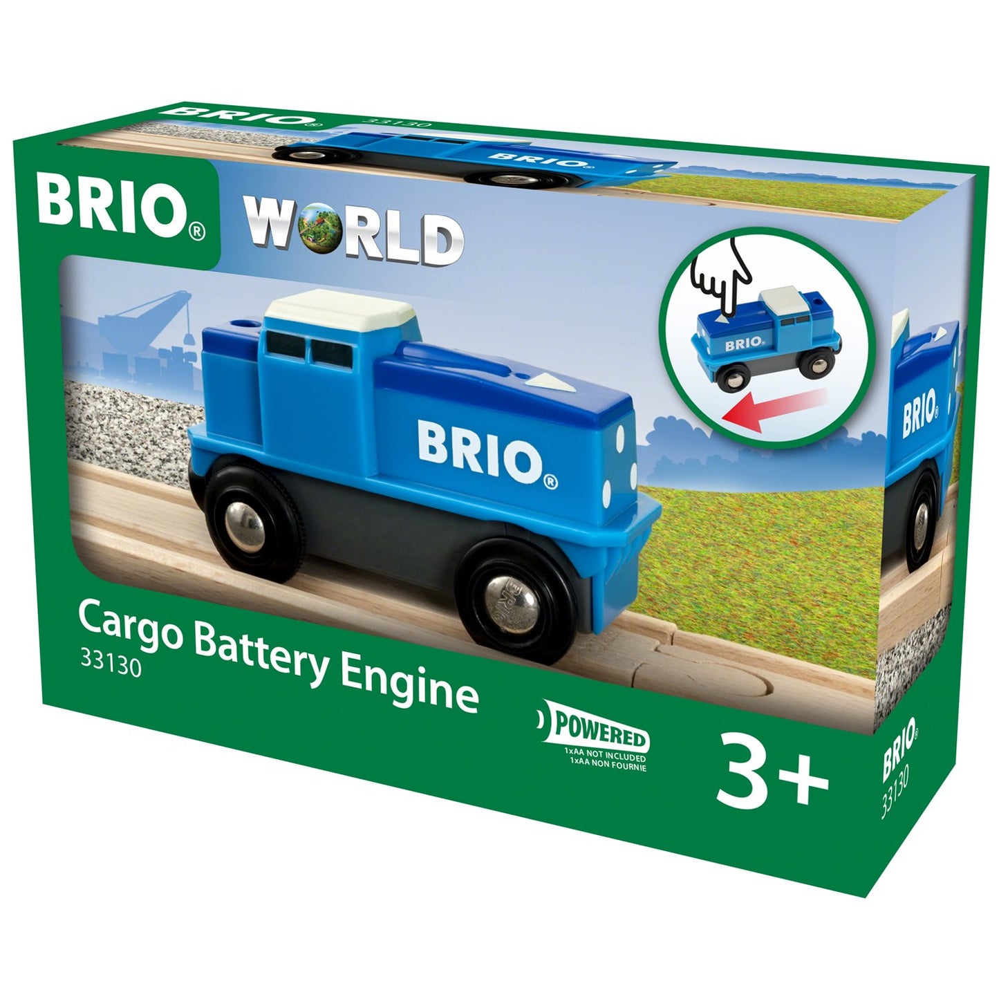 33130 Battery powered freight locomotive