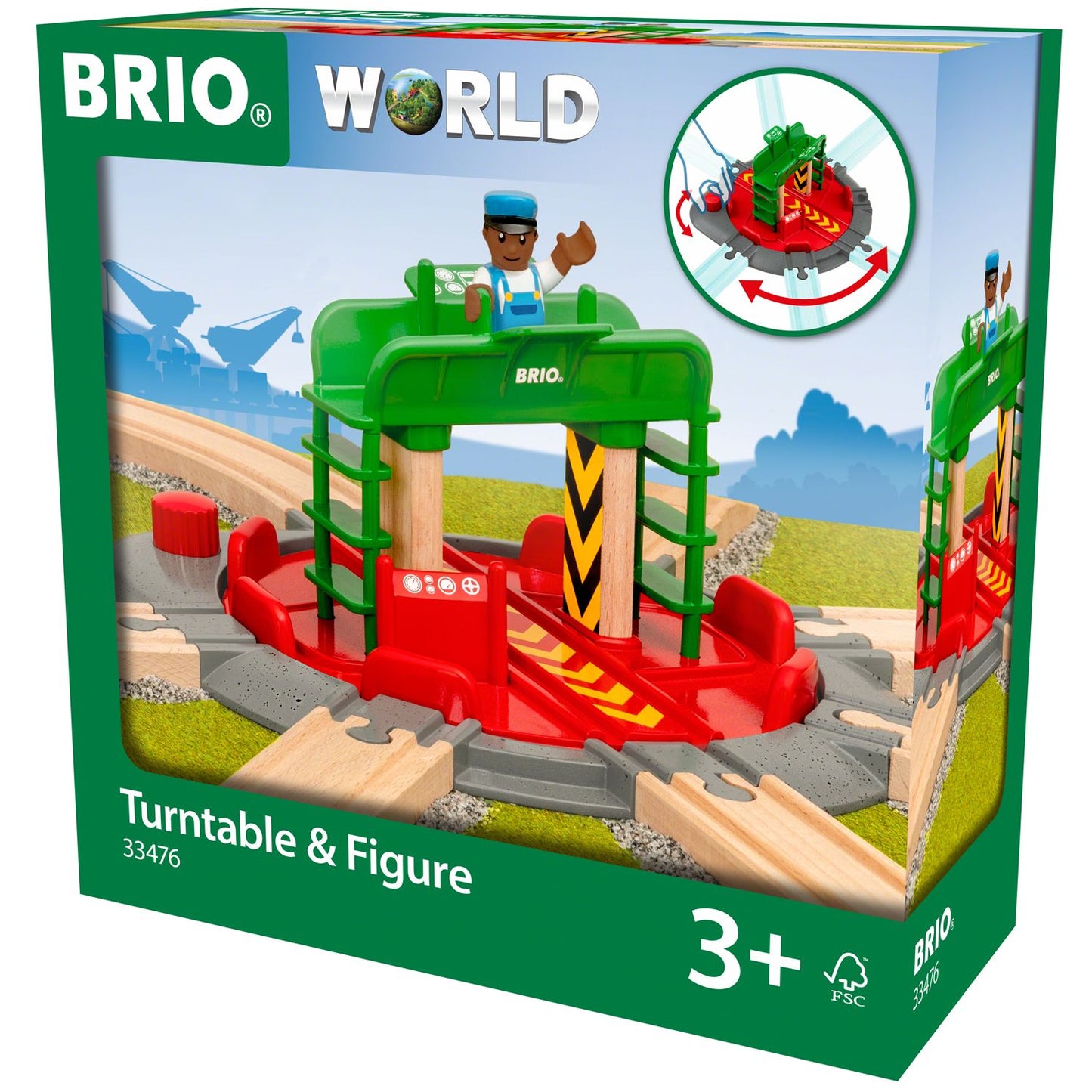 33476 Turntable And Figure