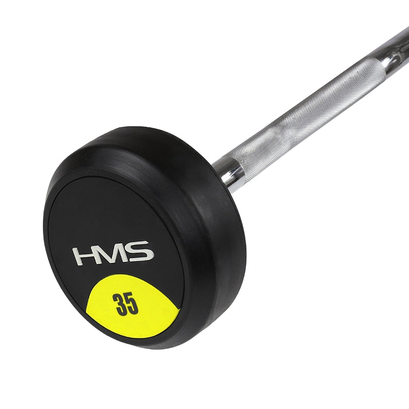 35 kg Rubber Coated Curl Bar