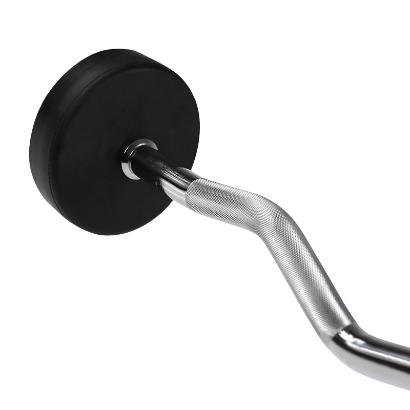 35 kg Rubber Coated Curl Bar