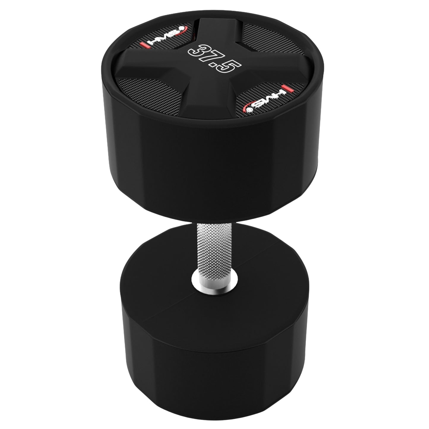 37.5 KG Polyurethane Dumbbell – Durable, Non-Slip Grip
