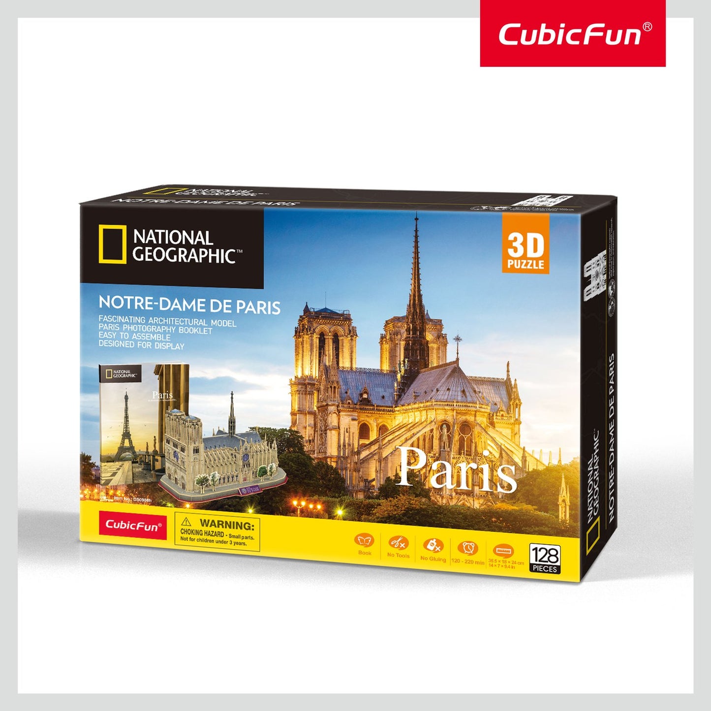 3D Puzzle of Notre Dame De Paris – Fun and Engaging Activity