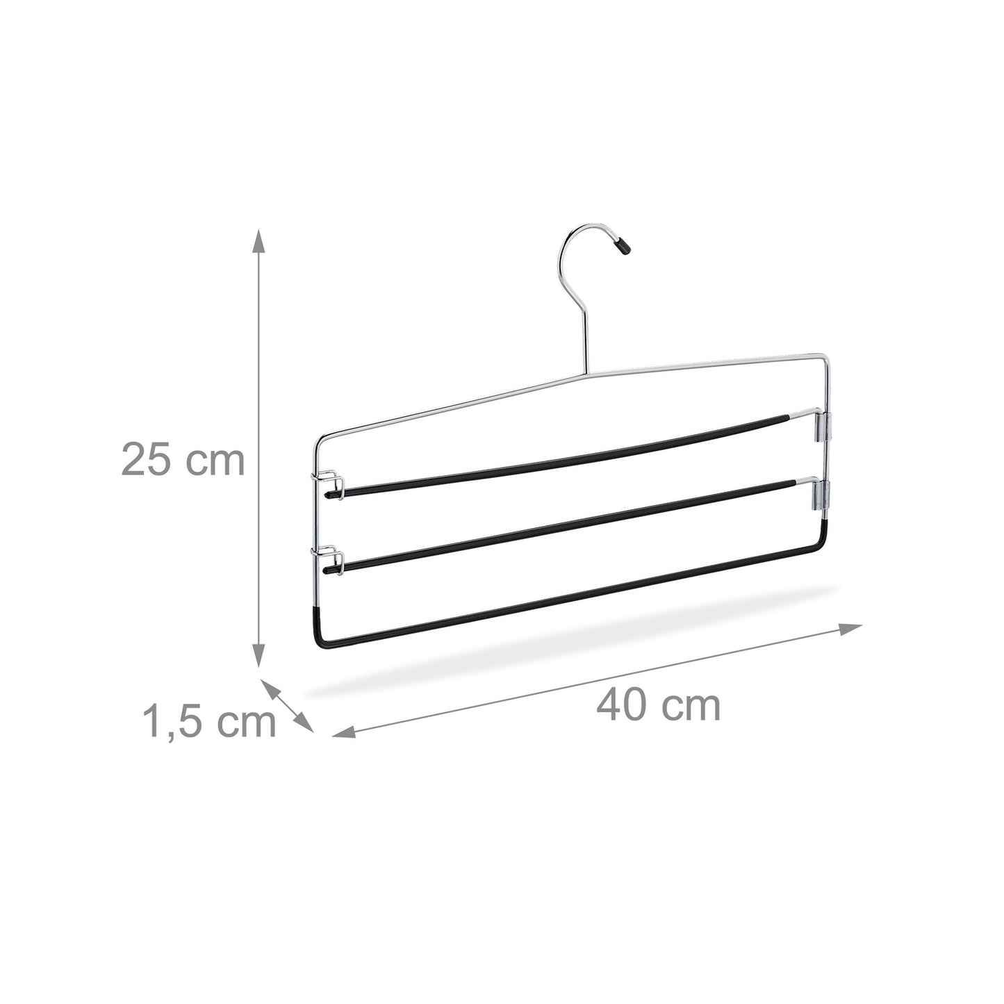 3 Hangers for Trousers and Skirts