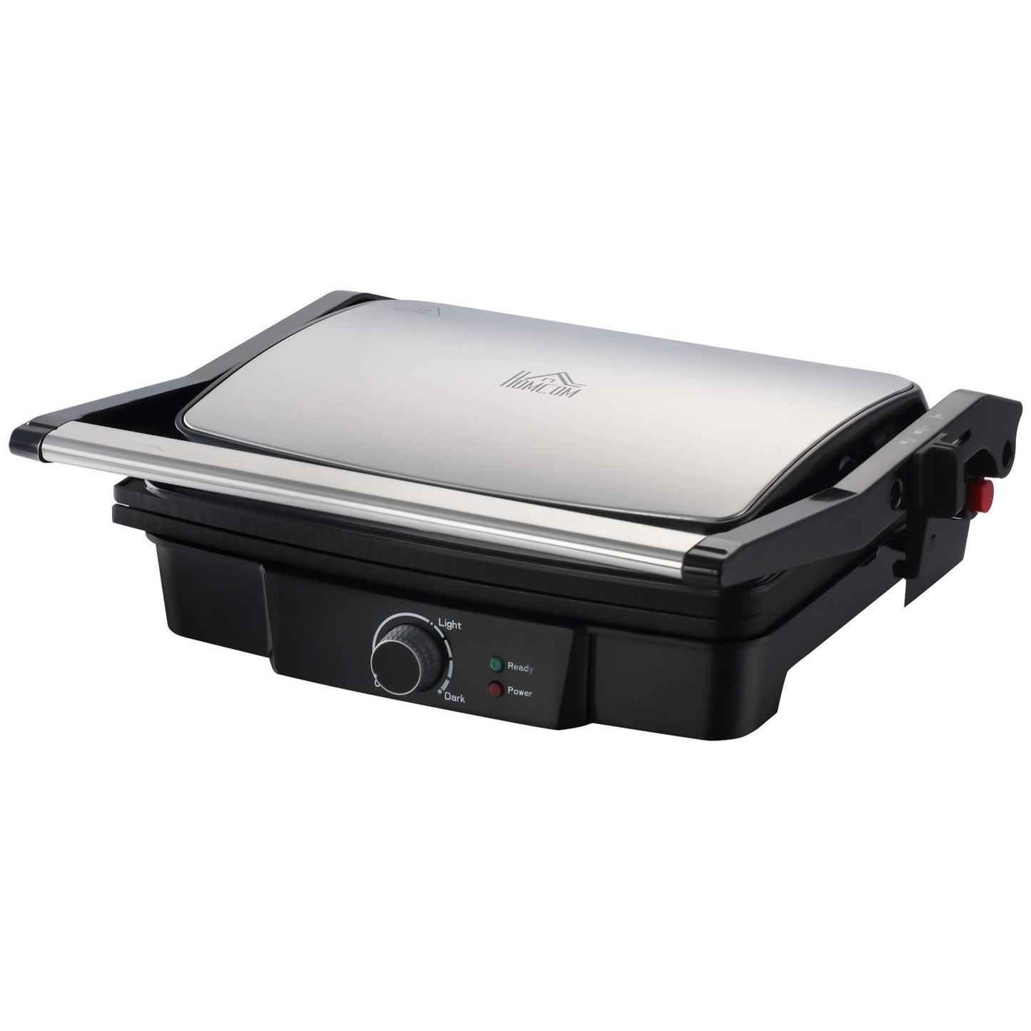 3-in-1 non-stick contact grill, 2000W, with adjustable thermostat