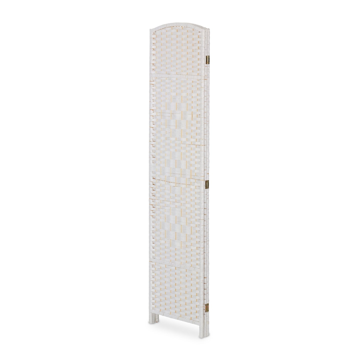 3-Panel Folding Screen White