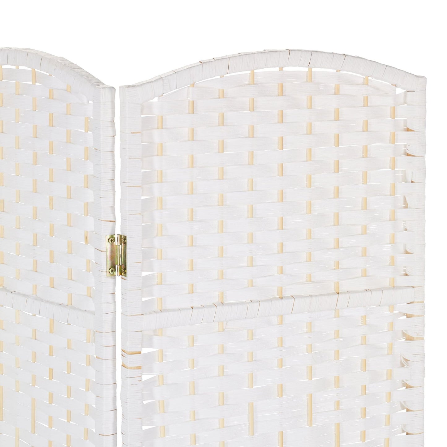 3-Panel Folding Screen White