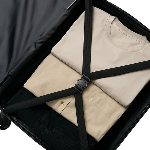 3-Piece Black Suitcase Set – Lightweight, Durable