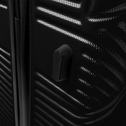 3-Piece Black Suitcase Set – Lightweight, Durable