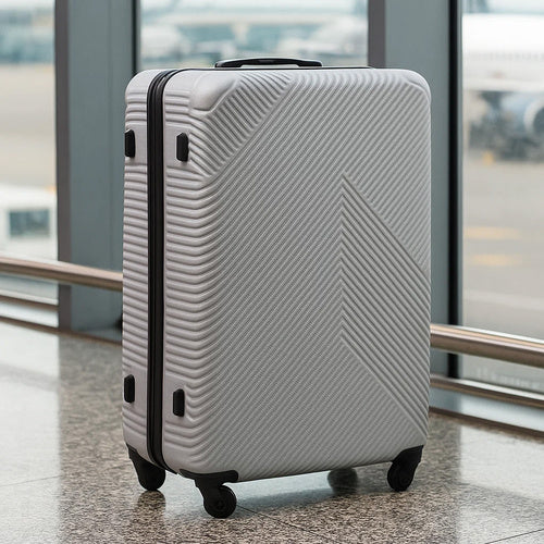 3-Piece Gray Suitcase Set – Lightweight, Durable