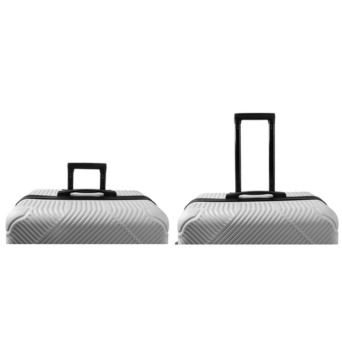 3-Piece Gray Suitcase Set – Lightweight, Durable