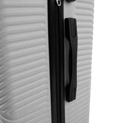 3-Piece Gray Suitcase Set – Lightweight, Durable