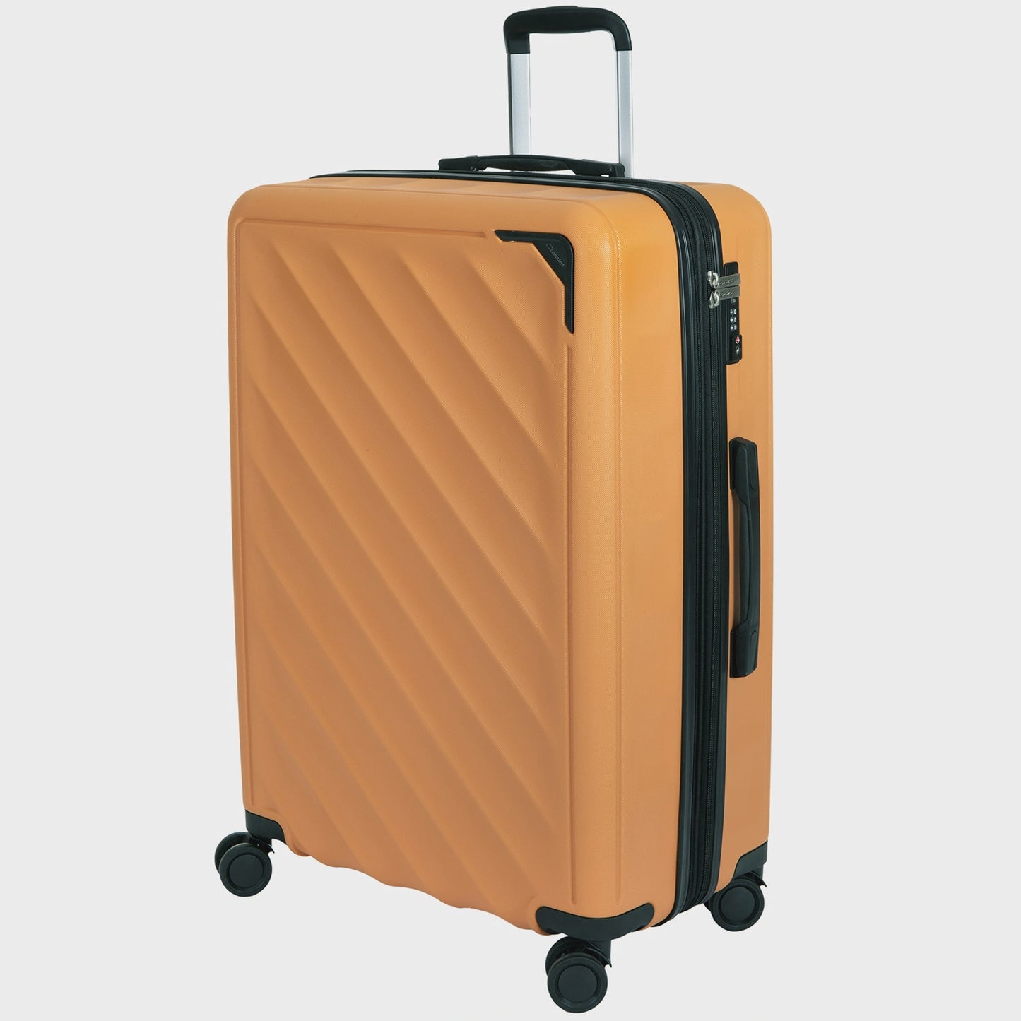 3-Piece Luggage Set, Orange – Cabin, Medium, Large
