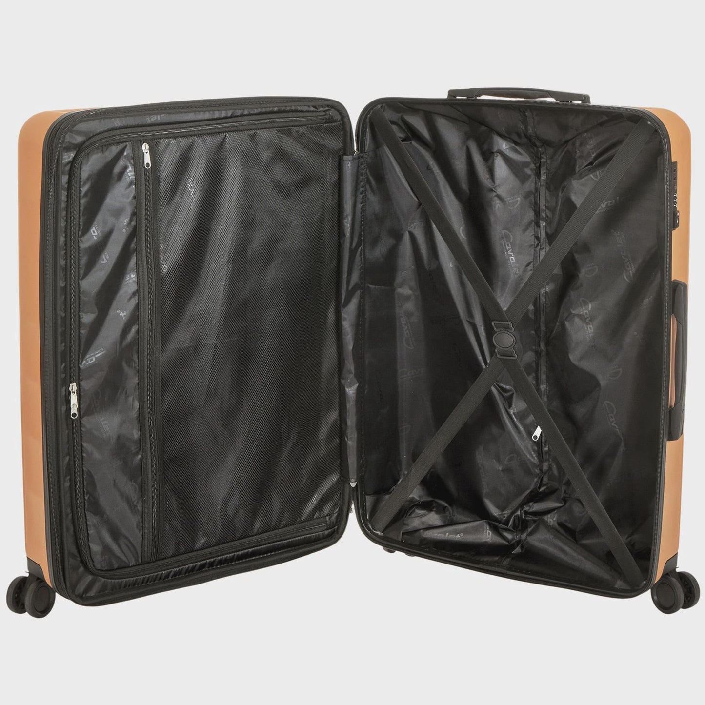 3-Piece Luggage Set, Orange – Cabin, Medium, Large