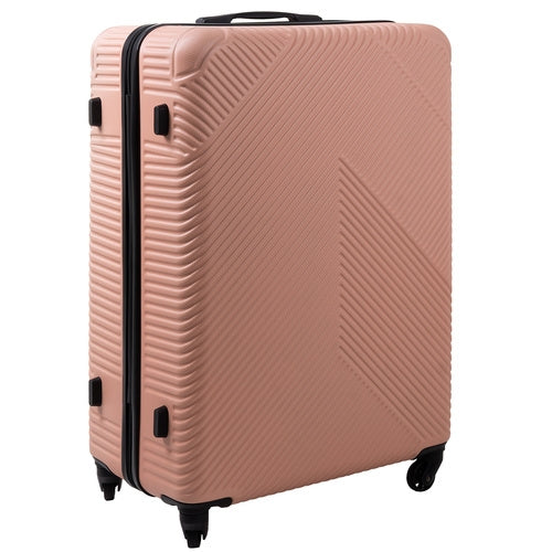 3-Piece Pink Suitcase Set – Lightweight, Durable