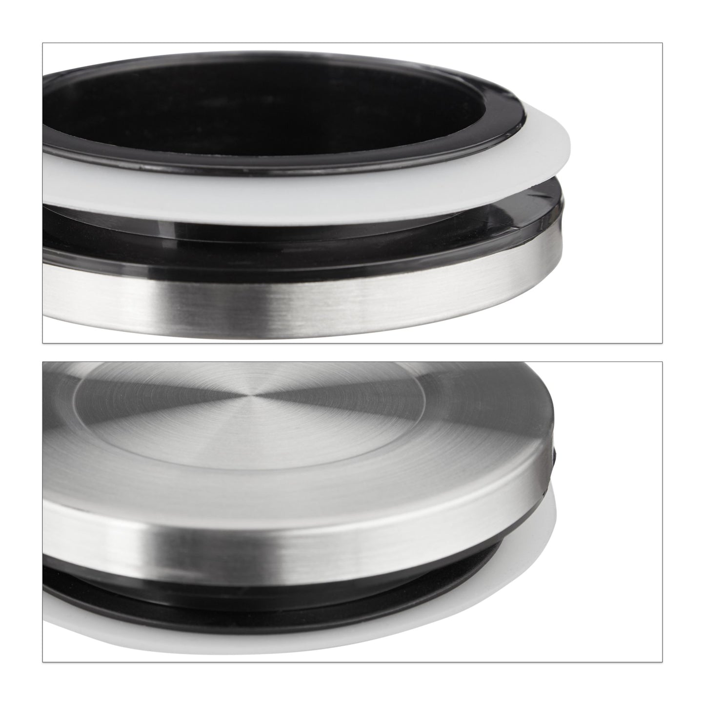 3 Storage jars 1000 ml