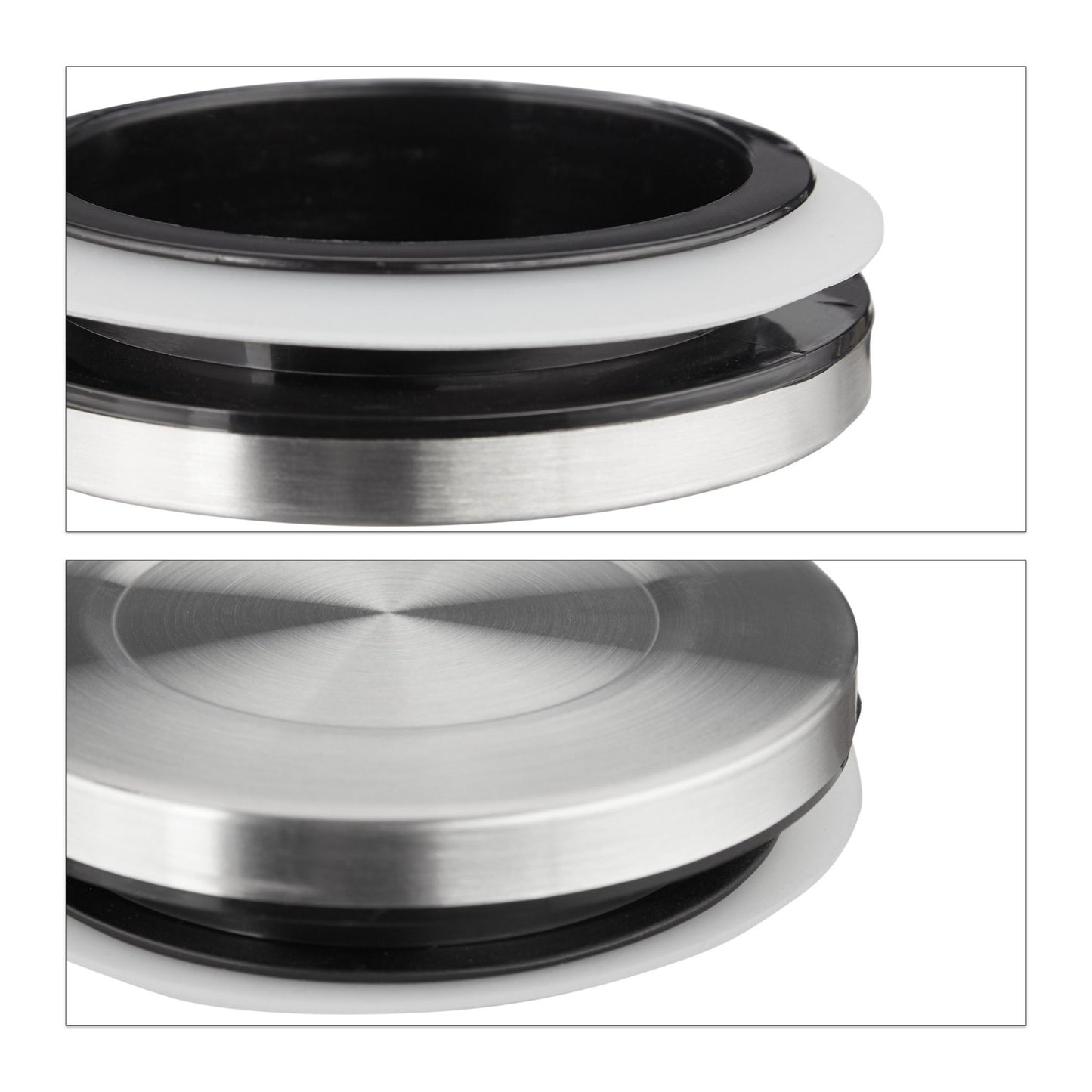 3 Storage jars 1300 ml