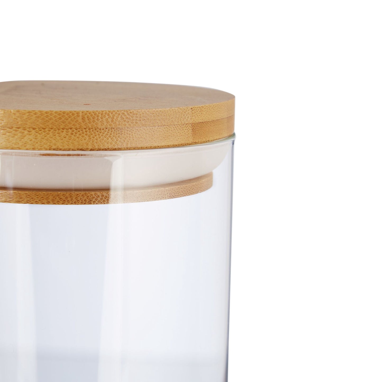 3 Storage jars in different sizes