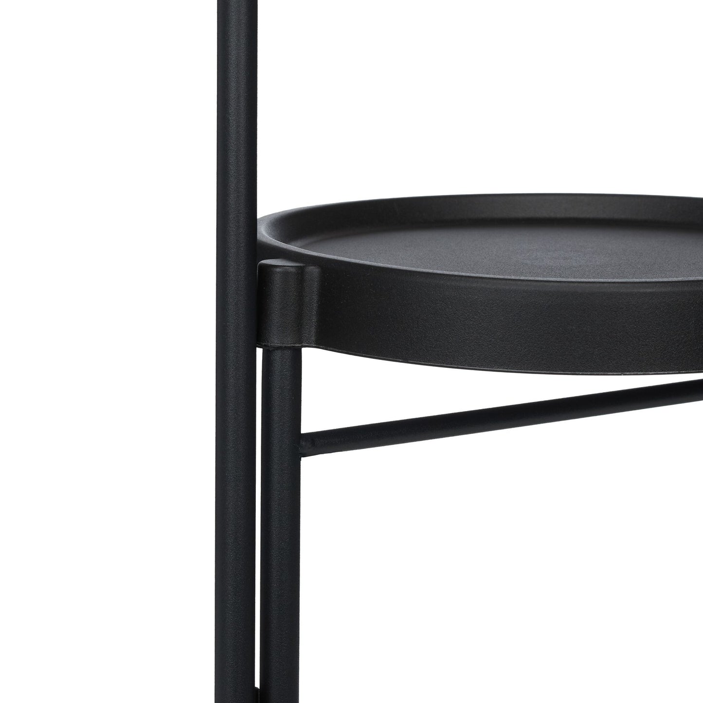 3-Tier Plant Stand, Foldable Steel & Plastic