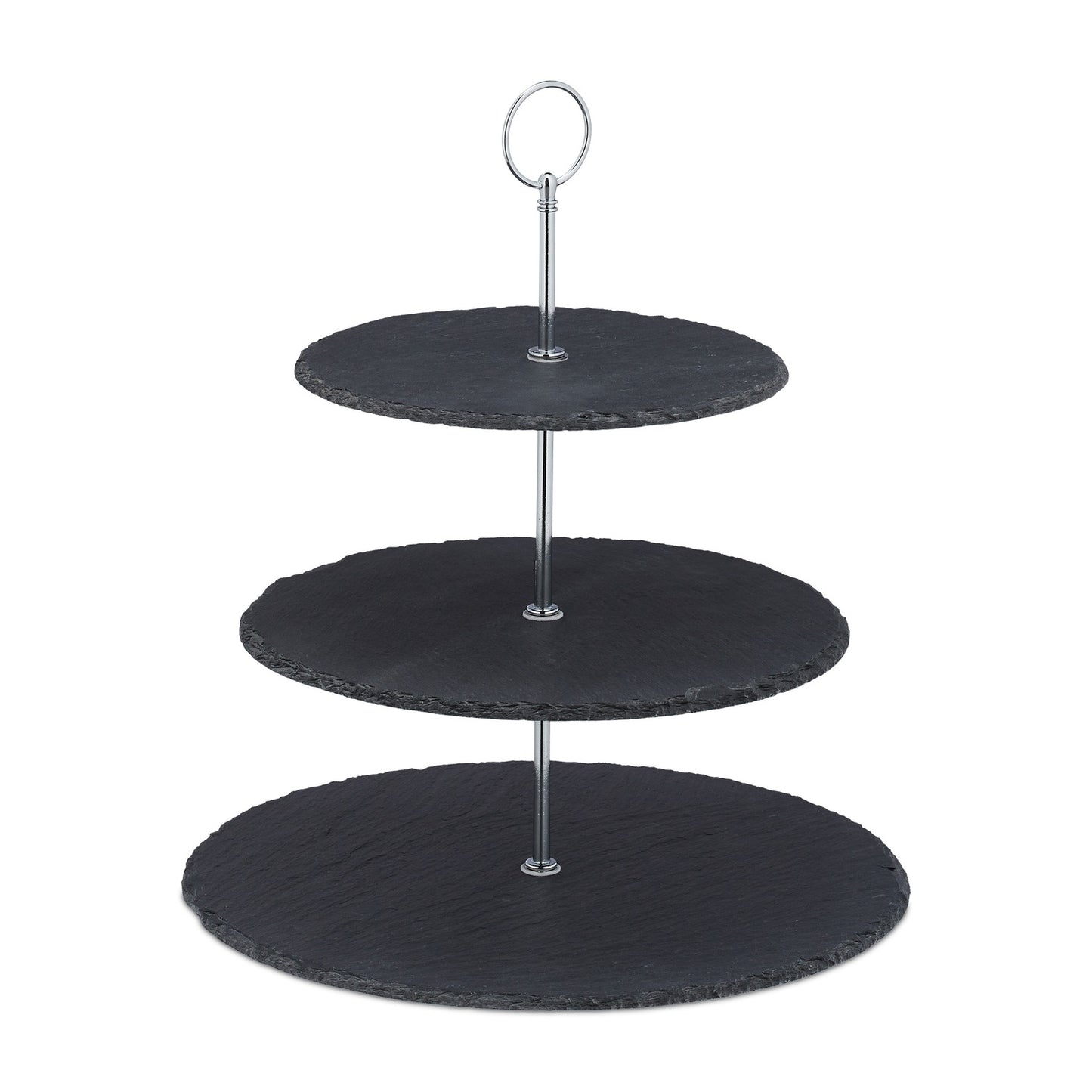3-Tier Slate Serving Stand