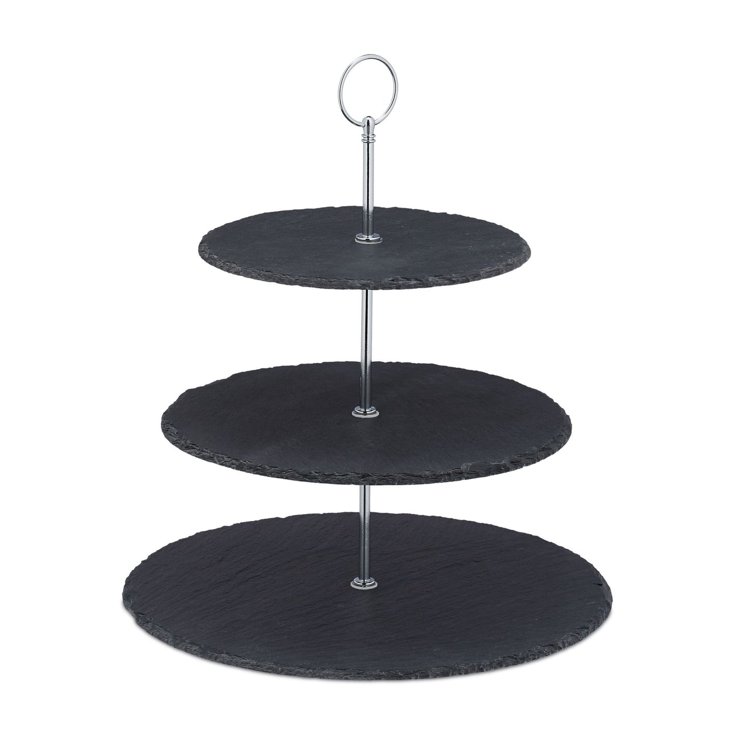 3-Tier Slate Serving Stand