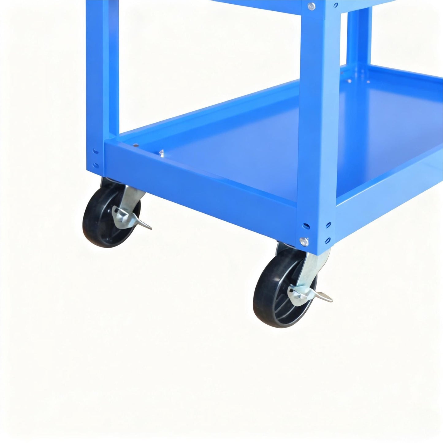 3-Tier Workshop Trolley with Swivel Castors