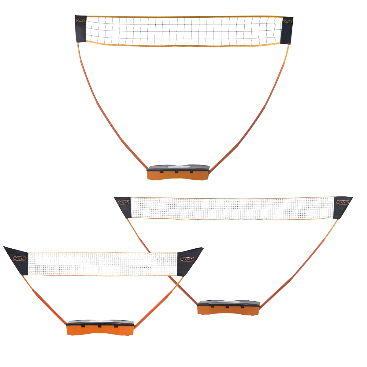 3-in-1 Badminton, Tennis, Volleyball Net with Case