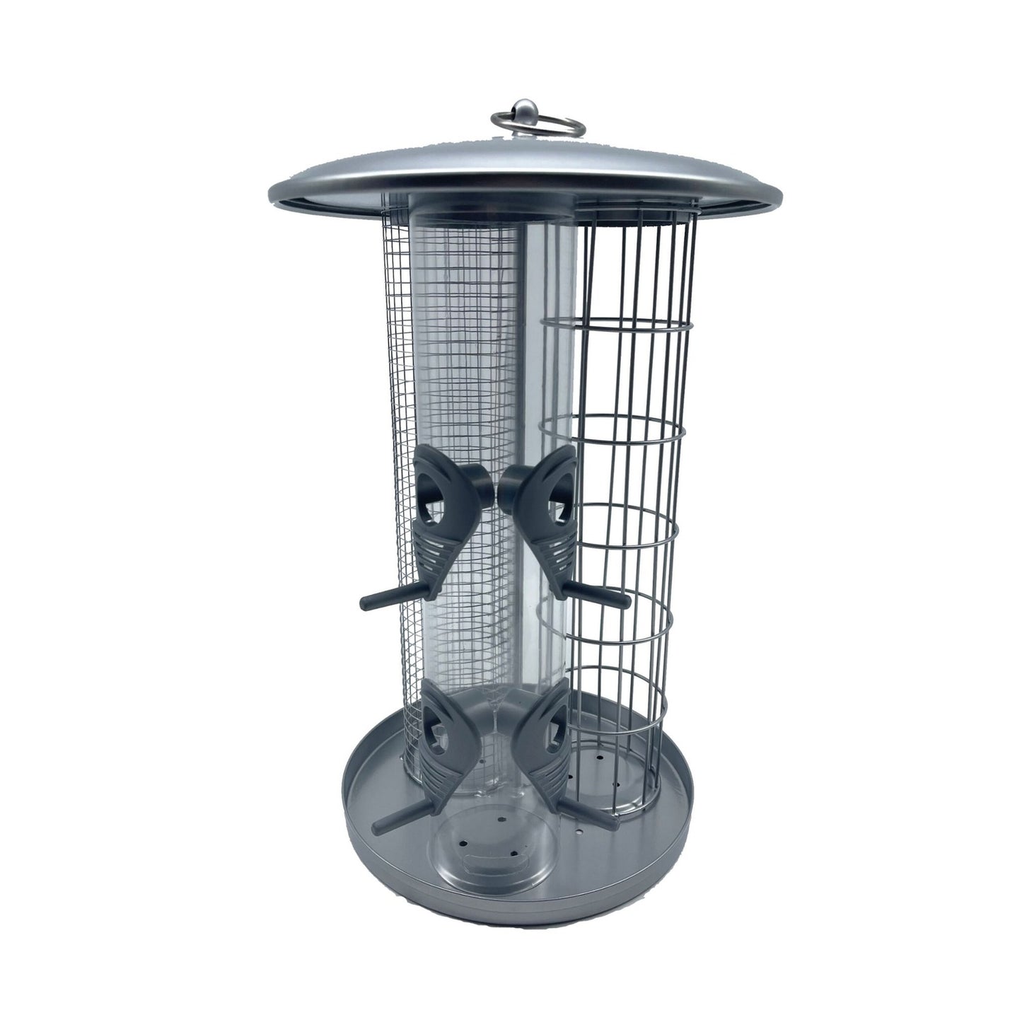 3-in-1 Bird Feeder with Tray for Wild Birds