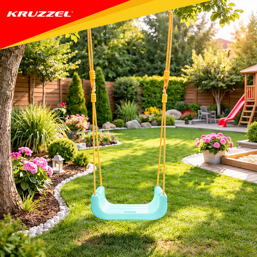 3-in-1 Children's Swing, Adjustable Ropes, 30 kg Capacity