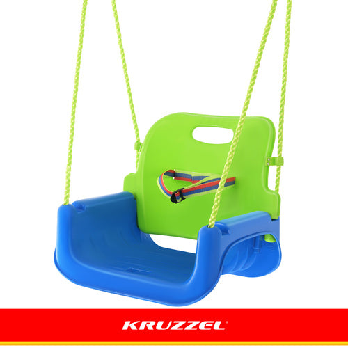 3-in-1 Children's Swing, Adjustable Ropes, 30kg Capacity